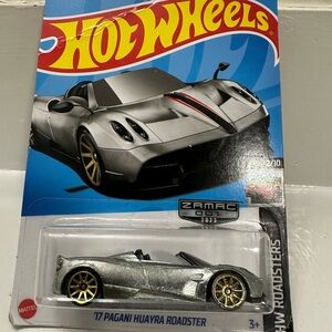 Hot Wheels 2023 '17 Pagani Huayra Roadster ZAMAC edition